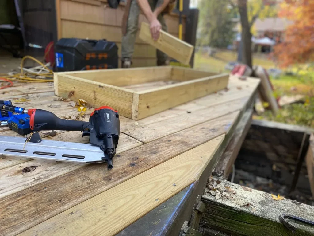 Durable deck construction built for Tennessee weather